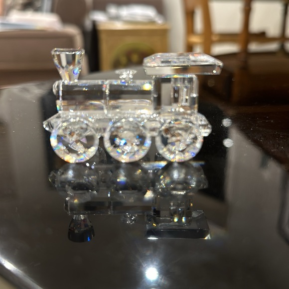 Swarovski TRAIN Set Four Pieces WHEN WE WERE YOUNG 1990’s Excellent Like New - Picture 2 of 8